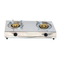 Ruifen Commercial Kitchen 2-Burner LPG Gas Stove - Durable Stainless Steel Cooktop