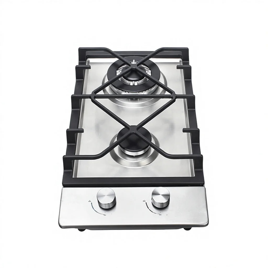Ruifen Premium Built-In 2-Burner LPG Gas Cooker - Modern B2B Kitchen Range