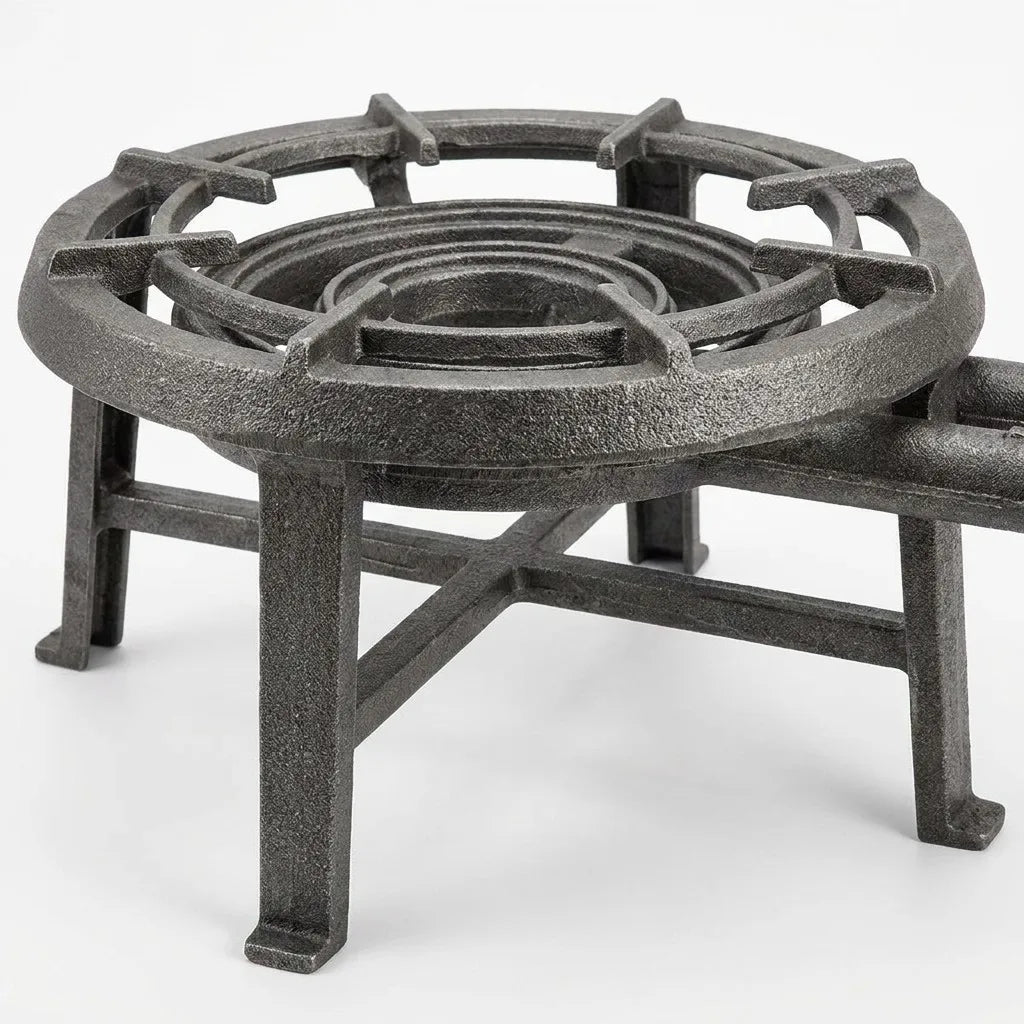 Ruifen Industrial Gas Burner Stand - Model 26 | Heavy-Duty Cast Iron Support