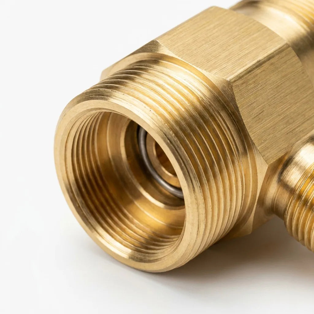Ruifen Standard Brass LPG Valve - Specialized 3kg/6kg Cylinder Regulator