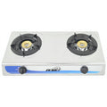 Ruifen Portable Double Burner LPG Gas Stove - High-Efficiency Auto Ignition