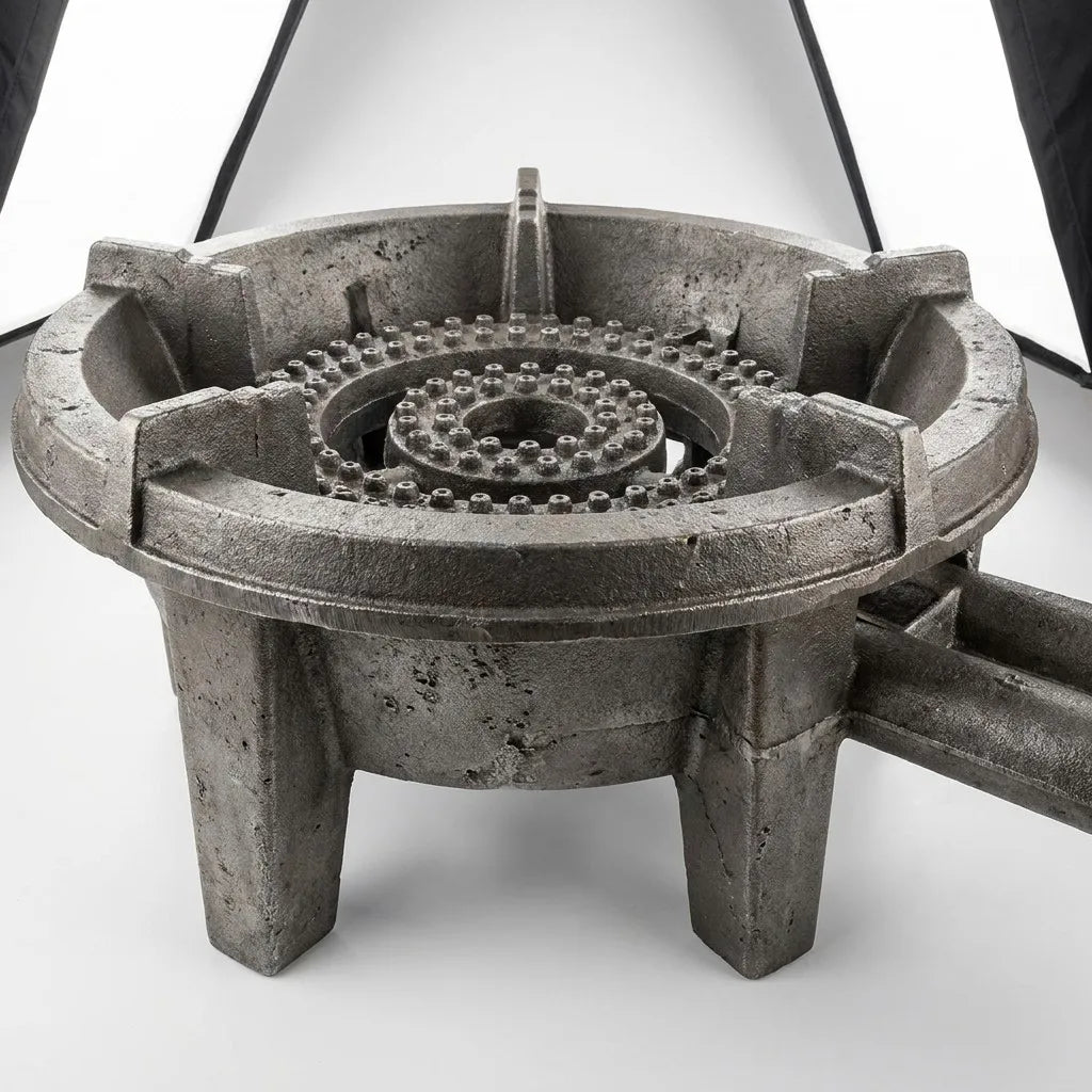 Ruifen Industrial Gas Burner Stand - Model 31 | Heavy-Duty Cast Iron Support