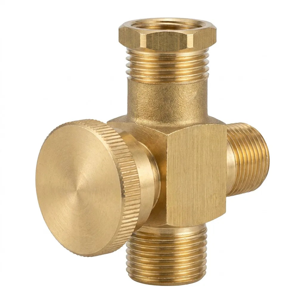 Ruifen High-Pressure Brass Faucet Valve - Commercial Cooking Grade Support