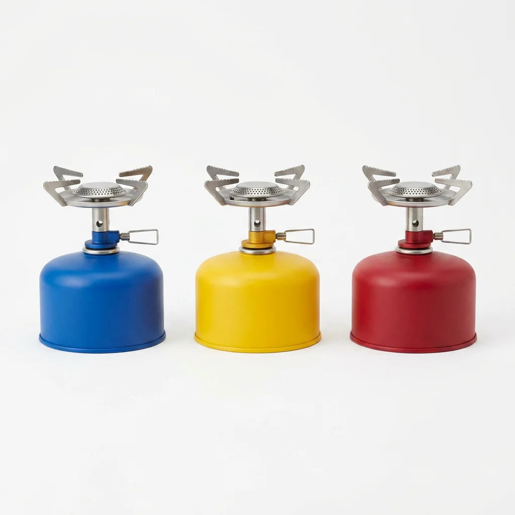 Ruifen Brass T-Valve Control for Outdoor Camping LPG Cylinders