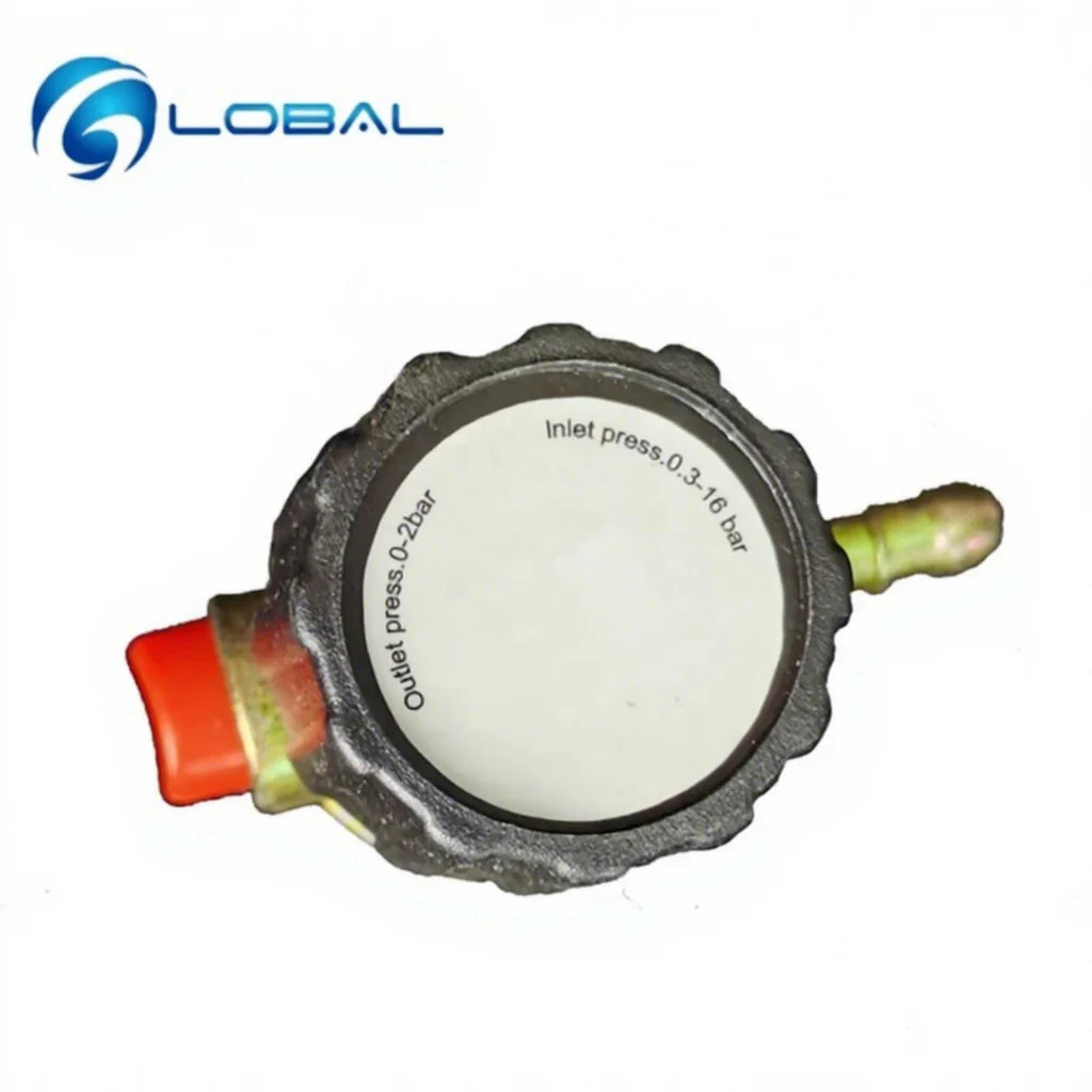 Ruifen High-Pressure LPG Gas Regulator with Pressure Gauge - Nigeria Market Certified