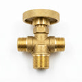 Ruifen Standard Brass LPG Valve - Specialized 3kg/6kg Cylinder Regulator