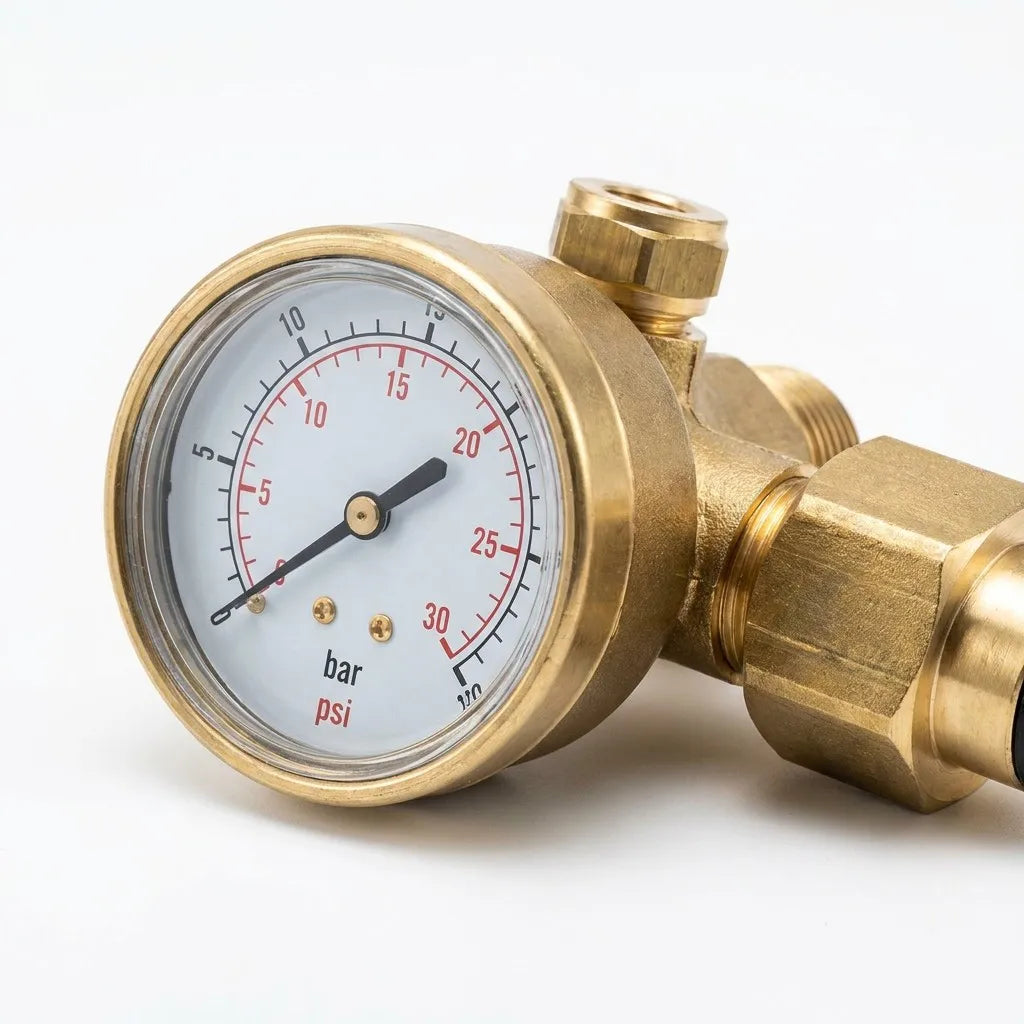 Ruifen Compact Commercial LPG Tank Gauge (RF-AC-40) - Weather-Resistant Precision Tool