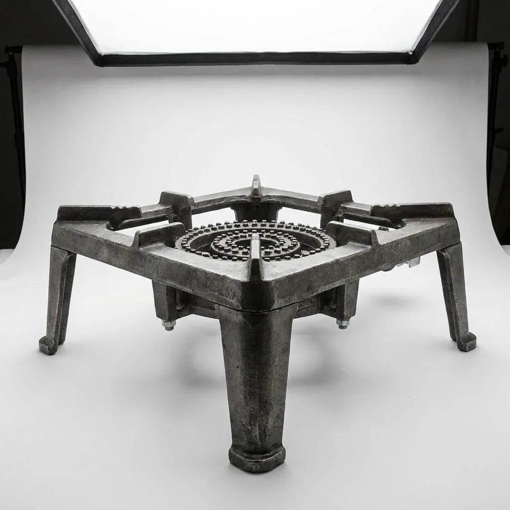 Ruifen Industrial Gas Burner Stand - Heavy-Duty Cast Iron Support | B2B Wholesale