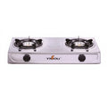 Ruifen Blue-Flame Table Top 2-Burner Wok Gas Stove - Stainless Steel B2B Edition