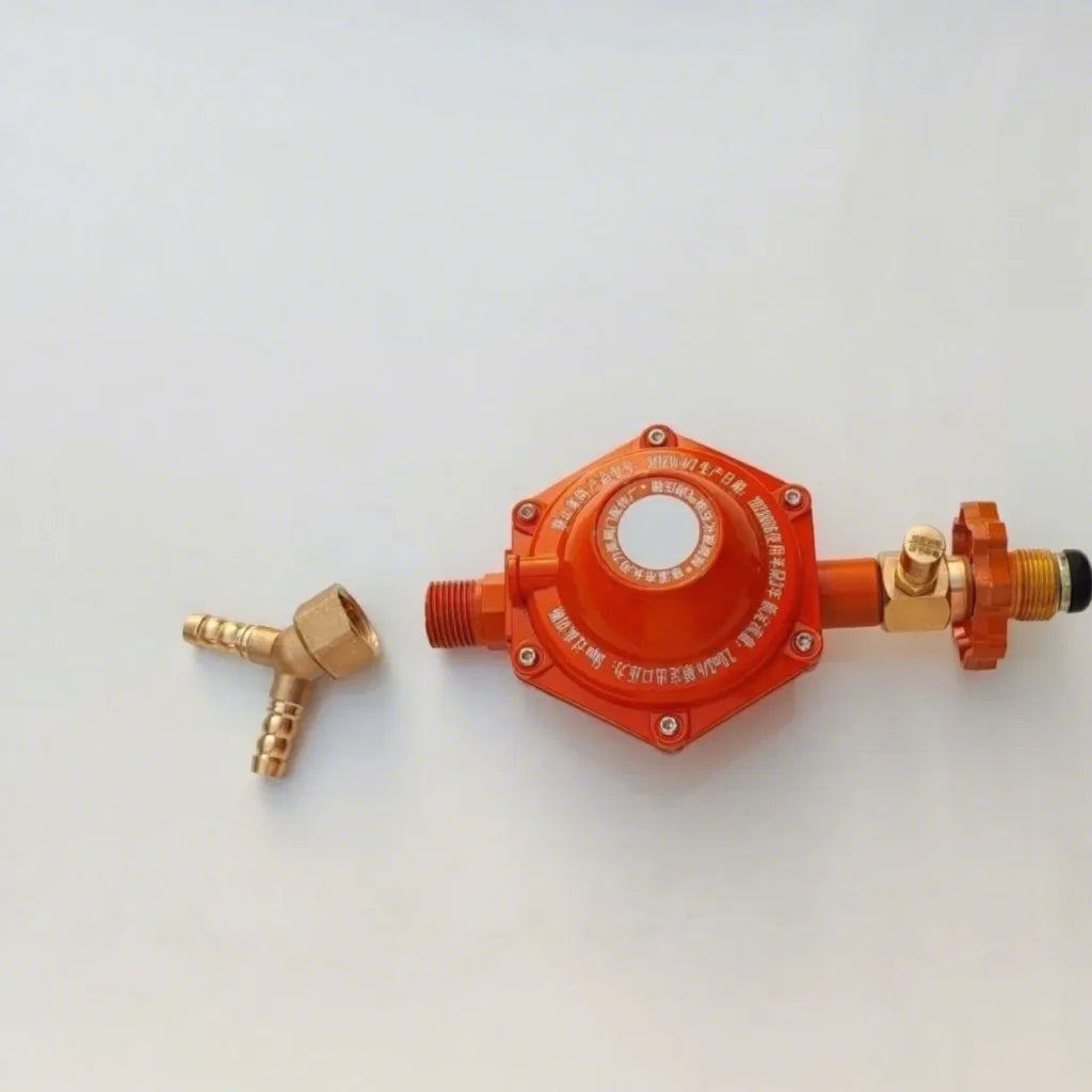 Ruifen High-Pressure Industrial Gas Regulator - Orange Power