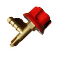 LPG Low Pressure Regulator with Gauge - Precision Gas Flow Monitoring