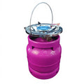 Ruifen 3kg Heavy-Duty Steel LPG Cylinder - Portable Cooking Gas Supply