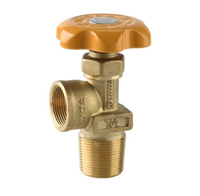 Ruifen M22-Standard Brass LPG Valve - High-Precision Cylinder Control Unit