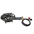 Ruifen Heavy-Duty Cast Iron Gas Burner Stand - Industrial Outdoor Support