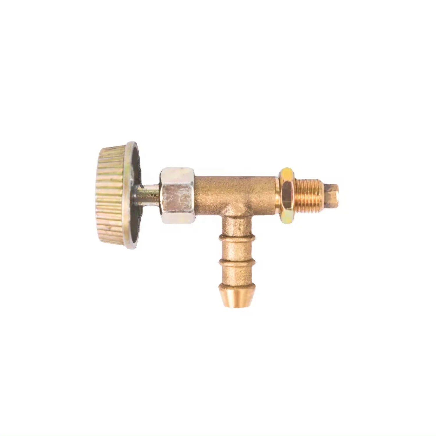 Ruifen Brass T-Valve Control for Outdoor Camping LPG Cylinders