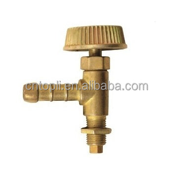 Ruifen Precision Brass Needle Valve - Adjustable Flow Control for LPG Systems