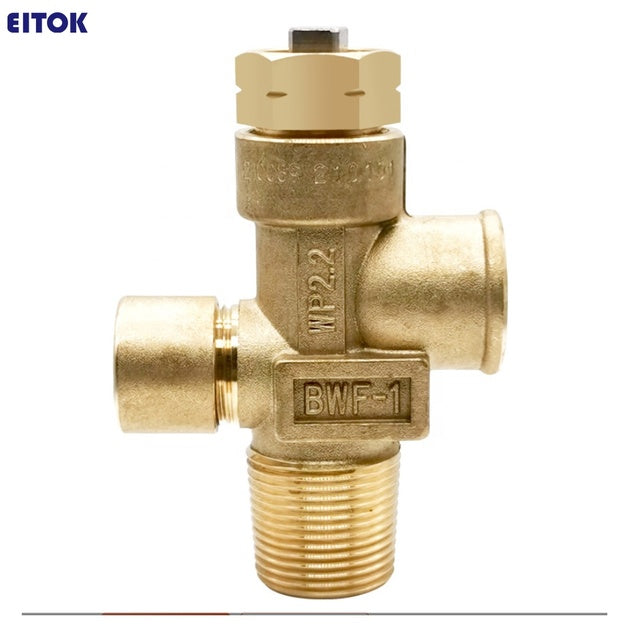 Ruifen Industrial Standard Brass LPG Valve - High-Precision Cylinder Control Module
